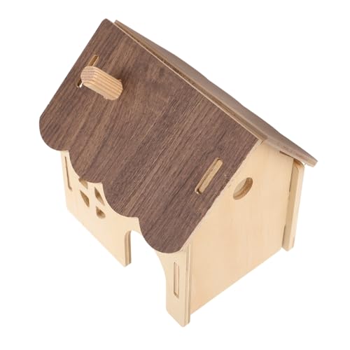 Mipcase Hamsternest aus Holz klein gemütlich Tierhaus Haustier Wurf Käfig entzückendes Rattenhaus Rattenversteck aus Holz Rattenvorräte Hamsterhaus für den Haushalt hölzern Mipcase Hamsternest aus Holz klein gemütlich Tierhaus Haustier Wurf Käfig entzückendes Rattenhaus Rattenversteck aus Holz Rattenvorräte Hamsterhaus für den Haushalt hölzern von Mipcase