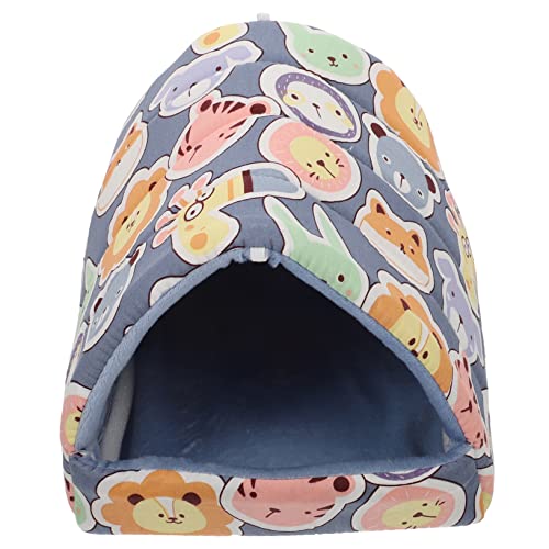 Mipcase Hamsterstreu Hamsterzelt Chinchilla-versteck Kleines Hamsterbett Meerschweinchenkäfig Chinchilla-Bett Kleintierhütte Meerschweinchen Versteck Ratte Goldener Bär Baumwolle Tierkäfig von Mipcase
