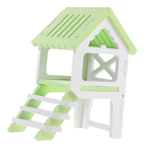 Mipcase Hamsterversteck mit Niedliches Hamsterhaus für Kleine Haustiere Verschleißfestes Design für Grüne Farbgebung für Stilvolle Tierhaltung von Mipcase