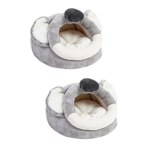Mipcase 2 Stücke Meerschweinchen Bett Und Versteck Haustier Hamster Bett Warmes Nest Für Hamster Meerschweinchen Bett Meerschweinchen Versteck Haustier Bett von Mipcase