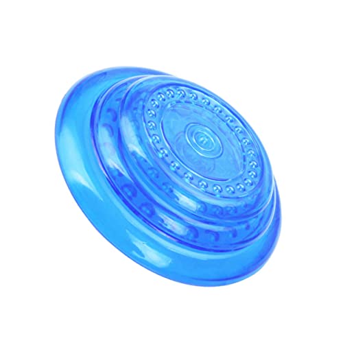 Mipcase Haustier- Dog chew Toy hundekauspielzeuge hundefrisbee Dogs Toys Hundetraining Haustiere Welpe Kauspielzeug für Hunde Hund fliegendes Plattenspielzeug Blue von Mipcase
