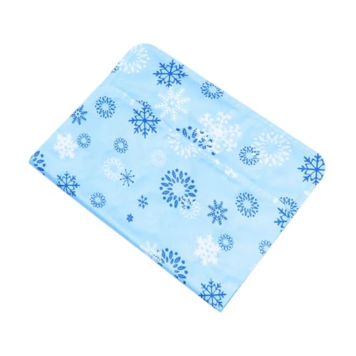 Mipcase Kühlmatte Für Hunde Haustier-eispad Schneeflocke 40 X 50 cm Gel-eispad Für Den Außen- Und Innenbereich von Mipcase