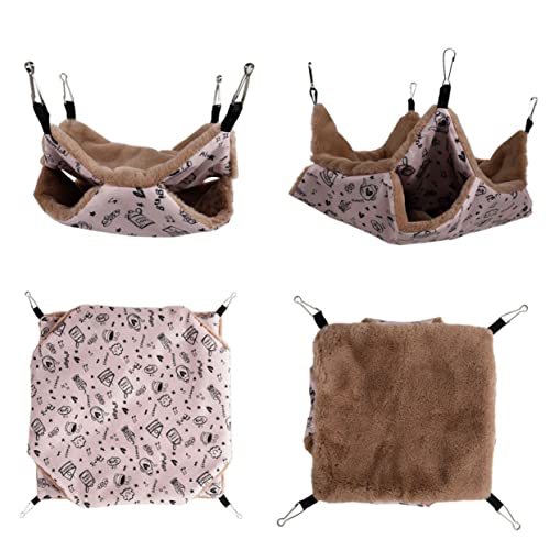 Mipcase Haustierbett Haustier Hängematte Nest Warme Hängematte Für Hamster Plüsch Haustier Hängematte Schaukel Mipcase Haustierbett Haustier Hängematte Nest Warme Hängematte Für Hamster Plüsch Haustier Hängematte Schaukel von Mipcase