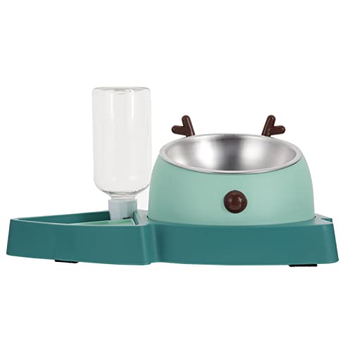 Mipcase Hund Slow Feeder Bowl Wasser Feeder Bowl Große Größe Hundefutter Schüssel Doppel Funktion Einfach Zu von Mipcase