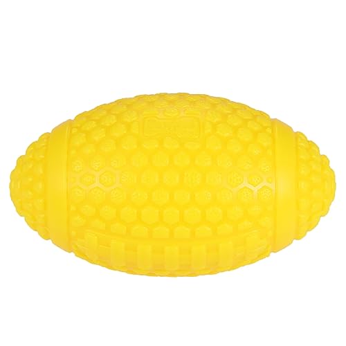 Mipcase Kauspielzeug Für Hunde American Football Rugby Hundespielzeug Pädagogisches Reinigungsspielzeug Heimtierbedarf Gelbes Weiches Latex Mipcase Kauspielzeug Für Hunde American Football Rugby Hundespielzeug Pädagogisches Reinigungsspielzeug Heimtierbedarf Gelbes Weiches Latex von Mipcase