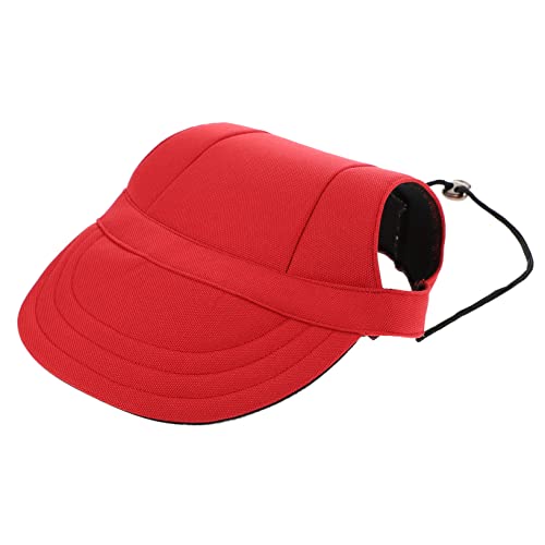 Mipcase Haustierkappe Outdoor-Hut Sonnenblende Sommerhut Visierkappe Für Hunde Hunde-Baseballmütze Haustierkappe Hunde-Sonnenschutz Baseballmütze Sunbonnet Hunde-Outdoor-Sporthut von Mipcase