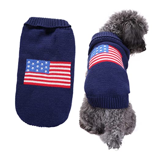 Mipcase Partykleidung Für Haustiere Hundepullover Mit Amerikanischer Flagge Modisch Warm Für Weihnachten Leicht Zu Tragen Größe L Mipcase Partykleidung Für Haustiere Hundepullover Mit Amerikanischer Flagge Modisch Warm Für Weihnachten Leicht Zu Tragen Größe L von Mipcase