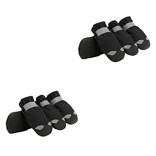 Mipcase 2 Sets Schneestiefel Für Hunde Regenfest Warmes Handgefühl Leicht Zu Waschen Für Outdoor-aktivitäten Mipcase 2 Sets Schneestiefel Für Hunde Regenfest Warmes Handgefühl Leicht Zu Waschen Für Outdoor-aktivitäten von Mipcase