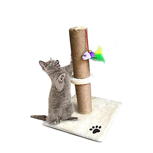 Mipcase Kratzbaum Für Hauskatzen Stabile Kratzbretter Katzen-/kätzchen-baumständer Beige Katzenklettergerüst Mipcase Kratzbaum Für Hauskatzen Stabile Kratzbretter Katzen-/kätzchen-baumständer Beige Katzenklettergerüst von Mipcase