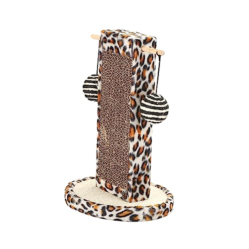 Mipcase Haustierspielzeug Leoparden-Katzenspielzeug Haustierkatzen-Kratzspielzeug Sisal-Kratzbrett Katzenklettergerüst Das Katzengreifbrett Katzenkratzspielzeug Mipcase Haustierspielzeug Leoparden-Katzenspielzeug Haustierkatzen-Kratzspielzeug Sisal-Kratzbrett Katzenklettergerüst Das Katzengreifbrett Katzenkratzspielzeug von Mipcase