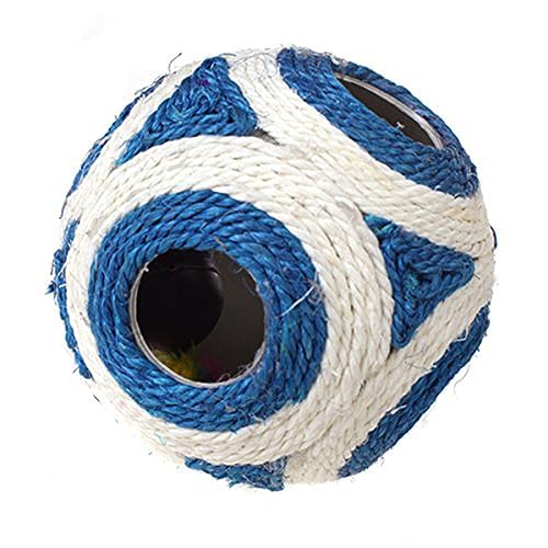 Mipcase Spielzeug Sisalball Seilball Kätzchen Spielt Ball Haustier Katzenball Klettergerüst Für Katzen Groß Mipcase Spielzeug Sisalball Seilball Kätzchen Spielt Ball Haustier Katzenball Klettergerüst Für Katzen Groß von Mipcase