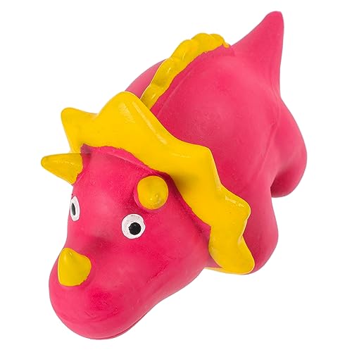 Mipcase Quietschendes Hundespielzeug Aus Latex Interaktives Kauspielzeug Für Welpen Fördert Bewegung Und Zahnpflege Geeignet Für Kleine Hunde Triceratops-Design Mipcase Quietschendes Hundespielzeug Aus Latex Interaktives Kauspielzeug Für Welpen Fördert Bewegung Und Zahnpflege Geeignet Für Kleine Hunde Triceratops-Design von Mipcase