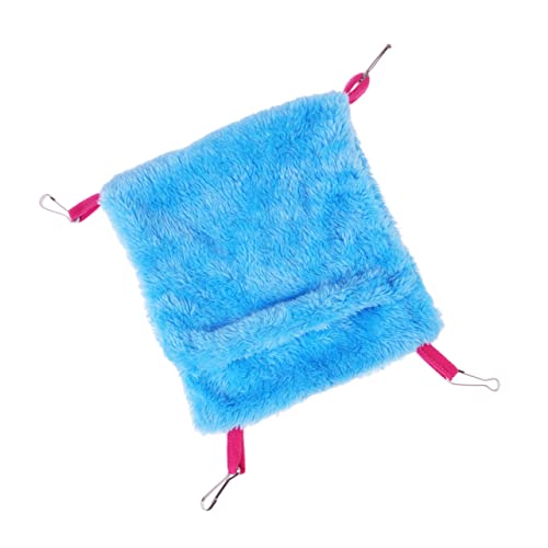 Mipcase Himmelblau Bett Winter Warm Käfig Tier Bluesize S Nest Hängend Hängematte Spielzeug Haus Guineasack Schlafen Papagei Für Vogel Schlafen Haustier Wickeln Matte Tasche von Mipcase