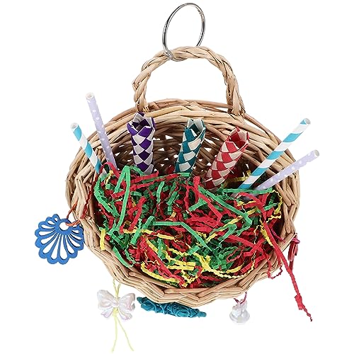 Mipcase Papagei Schaukel Spielzeug Vogel Futtersuche Hängen Spielzeug 5 Vogel Käfig Dekorative Mipcase Papagei Schaukel Spielzeug Vogel Futtersuche Hängen Spielzeug 5 Vogel Käfig Dekorative von Mipcase