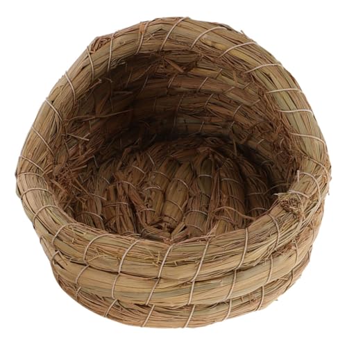 Mipcase Hühnerstall Gewebtes Nest Hühnerschlafbett Vogelnest Weben Handgefertigtes Vogelnest Haustier Schlafhaus Handgefertigtes Gewebter Vogelnest Vogelhaus Nest Dark Brown Stroh Mipcase Hühnerstall Gewebtes Nest Hühnerschlafbett Vogelnest Weben Handgefertigtes Vogelnest Haustier Schlafhaus Handgefertigtes Gewebter Vogelnest Vogelhaus Nest Dark Brown Stroh von Mipcase