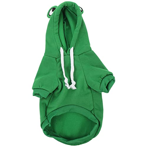 Mipcase Atmungsaktive Hundekleidung Hunde-Sweatshirt: Hunde-Hoodie-Mantel Winter-Sweatshirt Frosch-Stil Haustier Warme Jacke Warmes Welpenkostüm Winddichte Hundekleidung Weicher Pullover Mipcase Atmungsaktive Hundekleidung Hunde-Sweatshirt: Hunde-Hoodie-Mantel Winter-Sweatshirt Frosch-Stil Haustier Warme Jacke Warmes Welpenkostüm Winddichte Hundekleidung Weicher Pullover von Mipcase