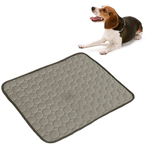 Mipcase Haustier-eiskissen Kühlendes Hundebett Seiden-zwingerkissen Selbstkühlende Decke Für Katzen Hunde Und Welpen 3 Größen Kaffee Mipcase Haustier-eiskissen Kühlendes Hundebett Seiden-zwingerkissen Selbstkühlende Decke Für Katzen Hunde Und Welpen 3 Größen Kaffee von Mipcase