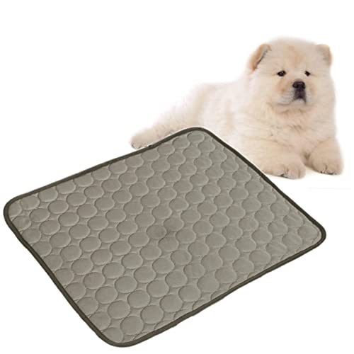 Mipcase Haustierbett-kühlkissen Haustierzwinger Selbstkühlende Haustierdecke Eisseide Hundebett Atmungsaktive Decke Größe 1 Mipcase Haustierbett-kühlkissen Haustierzwinger Selbstkühlende Haustierdecke Eisseide Hundebett Atmungsaktive Decke Größe 1 von Mipcase
