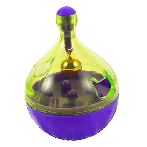 Mipcase Leckeres Hundefutter Katzen-Puzzle-Feeder Leckerli-Spender Für Hunde Langsame Katzenfresser Hundebecher Spielzeug Hundebecherspielzeug Hunde-leckerli Interaktive Kugel Abs Der Hund von Mipcase