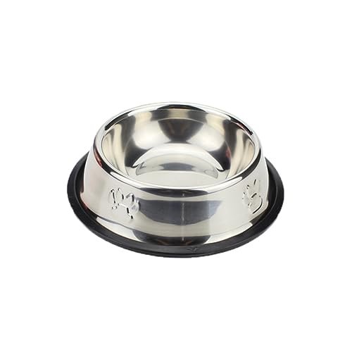 Mipcase Hundenapf Aus Edelstahl 15 cm Futternapf Für Haustiere Rutschfester Boden Stabil Für Welpen Hunde Und Katzen Mipcase Hundenapf Aus Edelstahl 15 cm Futternapf Für Haustiere Rutschfester Boden Stabil Für Welpen Hunde Und Katzen von Mipcase