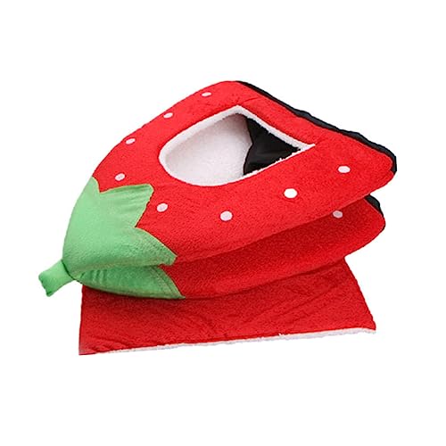 Mipcase Katzenbett Hundehütte Welpenhütte Rot 31 X 31 cm Weiches Material Faltbar Komfort Für Ihr Haustier Mipcase Katzenbett Hundehütte Welpenhütte Rot 31 X 31 cm Weiches Material Faltbar Komfort Für Ihr Haustier von Mipcase