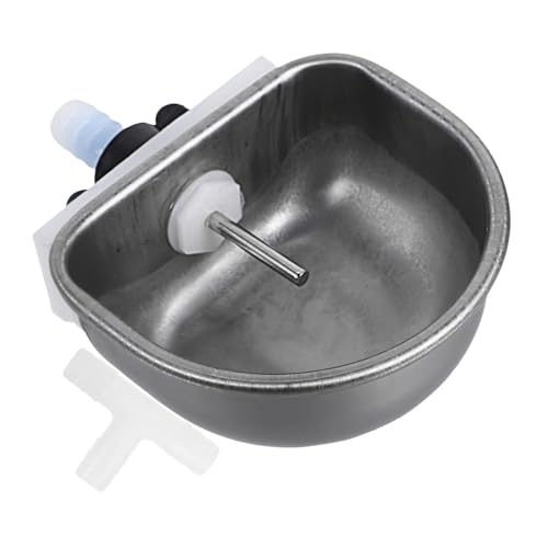 Mipcase Kaninchen Automatische Trinkwassermaschine Käfig Wassernapf Automatische Trinkschale Hundewasserschale Futterautomat Für Kaninchen Wasserspender Für Welpen Silver Rostfreier Stahl Mipcase Kaninchen Automatische Trinkwassermaschine Käfig Wassernapf Automatische Trinkschale Hundewasserschale Futterautomat Für Kaninchen Wasserspender Für Welpen Silver Rostfreier Stahl von Mipcase