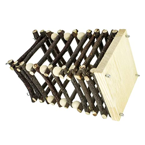 Mipcase Hasen-heu-futterstation Holz-futterständer Hamster-futterstation Holzbehälter von Mipcase