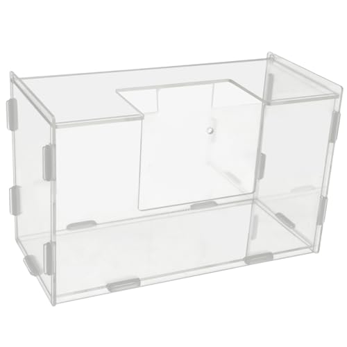 Mipcase Futternapf Für Chinchillas Und Meerschweinchen Heuraufe Aus Acryl Langlebig Leicht Zu Pflegen Sauberes Ordentliches Design von Mipcase