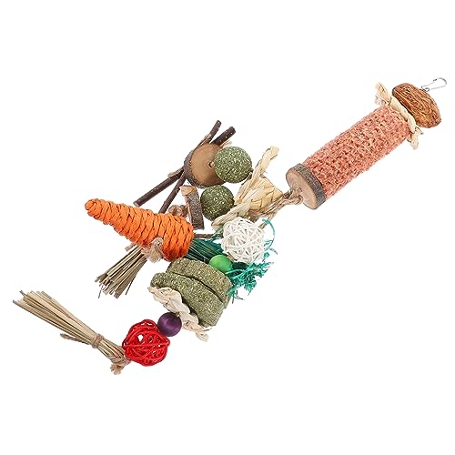 Mipcase Kau-Spielzeug Für Kleintiere Natürliches Gras Zahngesundheit Für Hamster Meerschweinchen Kaninchen Kauspielzeug Verdauung Für Besseren Zahnabrieb Mipcase Kau-Spielzeug Für Kleintiere Natürliches Gras Zahngesundheit Für Hamster Meerschweinchen Kaninchen Kauspielzeug Verdauung Für Besseren Zahnabrieb von Mipcase