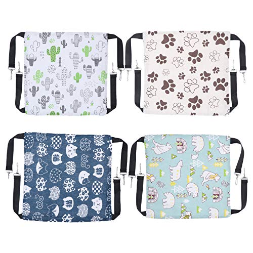 Mipcase Warmes Bett Für Kleintiere Haustier-hängematte Bett Haustierbedarf Haustierkäfig-hängematten Attraktive Muster Für Die Liebe des Haustiers von Mipcase