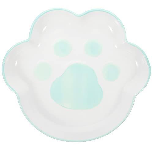 Mipcase Katzen-Wassernapf Aus Keramik: Haustier-Pfotennapf Katzen-Wassernapf Futternäpfe Haustier-Futternäpfe Flache Katzenteller – Kätzchen-Wasserspender Für Hauskatzen Mipcase Katzen-Wassernapf Aus Keramik: Haustier-Pfotennapf Katzen-Wassernapf Futternäpfe Haustier-Futternäpfe Flache Katzenteller – Kätzchen-Wasserspender Für Hauskatzen von Mipcase