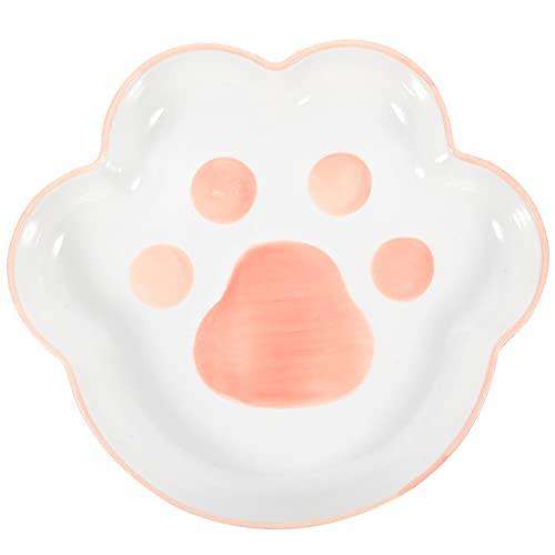 Mipcase Katzen-Wassernapf Aus Keramik: Haustier-Pfotennapf Katzen-Wassernapf Futternäpfe Haustier-Futternäpfe Flache Katzenteller – Kätzchen-Wasserspender Für Hauskatzen Mipcase Katzen-Wassernapf Aus Keramik: Haustier-Pfotennapf Katzen-Wassernapf Futternäpfe Haustier-Futternäpfe Flache Katzenteller – Kätzchen-Wasserspender Für Hauskatzen von Mipcase