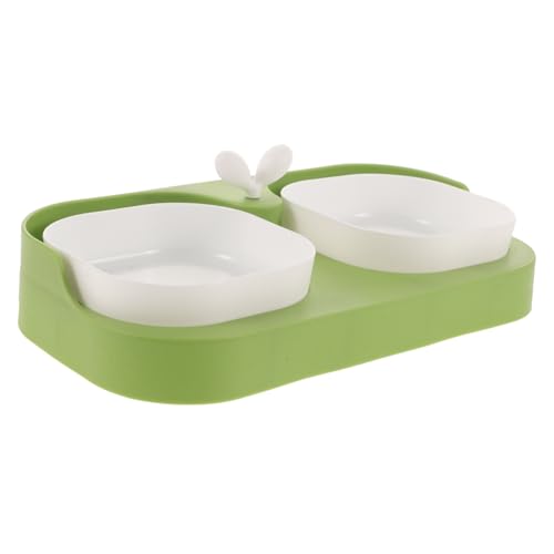 Mipcase Katzenfutterschale hundefutterspender Futternäpfe für Hunde Haustiernapf Wasserschale Welpenfutterspender für Welpen Tierfutterbehälter Hundenapf pp Light Green Mipcase Katzenfutterschale hundefutterspender Futternäpfe für Hunde Haustiernapf Wasserschale Welpenfutterspender für Welpen Tierfutterbehälter Hundenapf pp Light Green von Mipcase