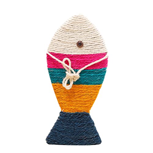 Mipcase Kätzchen Kratzbrett Fischform Cat Scratch Pad Sisal Pad Spielzeug Katze Spielmatte Pet Pad Mipcase Kätzchen Kratzbrett Fischform Cat Scratch Pad Sisal Pad Spielzeug Katze Spielmatte Pet Pad von Mipcase