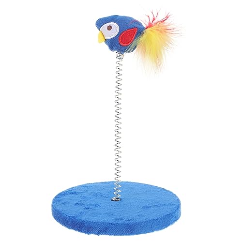Mipcase Katzenkratzbrett Mit Interaktivem Spielzeug Selbstspielendes Kratzbrett Für Katzen Multifunktional Und Für Drinnen Fördert Die Aktivität Und Langeweile Blaues Vogel-Design Mipcase Katzenkratzbrett Mit Interaktivem Spielzeug Selbstspielendes Kratzbrett Für Katzen Multifunktional Und Für Drinnen Fördert Die Aktivität Und Langeweile Blaues Vogel-Design von Mipcase