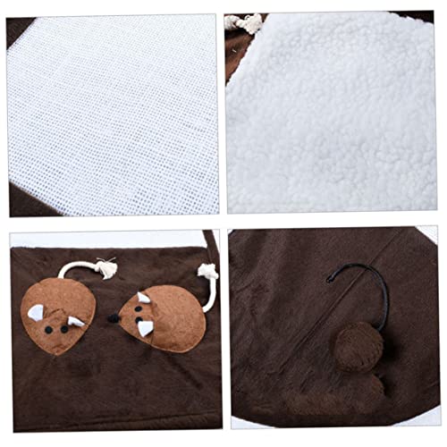 Mipcase Katzenmatte Spielzeug Kratzunterlage Für Katzen Katzenkratzteppich Sisal-Katzen-kratzunterlage Katze Katzenminze Spielzeug Schlafdecke Für Kätzchen Möbelschutz Griffpolster Singen von Mipcase