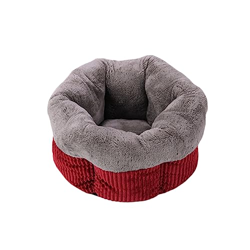 Mipcase Katzenbett Mit Fleece-isolierter Katzenhöhle Leicht Zu Waschendes Katzennest Schlafsack Tierbedarf Für Kleintiere Mipcase Katzenbett Mit Fleece-isolierter Katzenhöhle Leicht Zu Waschendes Katzennest Schlafsack Tierbedarf Für Kleintiere von Mipcase