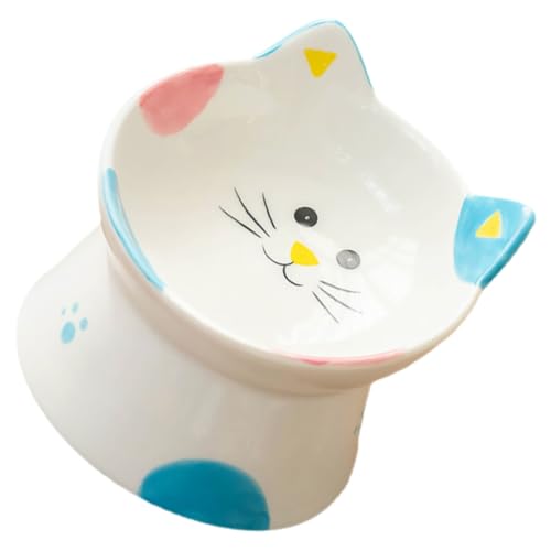 Mipcase Katzenspielzeug Erhöhte Futternäpfe Für Katzen Doppelte Katzennäpfe Tierfutterschalen Behälter Für Katzenfutter Erhöhte Katzenschalen Katzenfutterautomat Haustierschalen Keramik Mipcase Katzenspielzeug Erhöhte Futternäpfe Für Katzen Doppelte Katzennäpfe Tierfutterschalen Behälter Für Katzenfutter Erhöhte Katzenschalen Katzenfutterautomat Haustierschalen Keramik von Mipcase