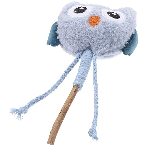 Mipcase Katzenangel Spielzeug Mit Plüsch-eulenkopf Interaktives Katzenspielzeug Aus Silberwein Für Katzen Und Kätzchen Fördert Gesundheit Und Spielspaß Für Gemeinsame Stunden Mipcase Katzenangel Spielzeug Mit Plüsch-eulenkopf Interaktives Katzenspielzeug Aus Silberwein Für Katzen Und Kätzchen Fördert Gesundheit Und Spielspaß Für Gemeinsame Stunden von Mipcase