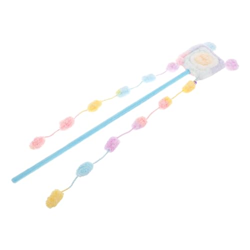 Mipcase Lollipop-Katzen-Spielzeug Aus Weichem Plüsch Macaron-Farben Interaktives Katzenspielzeug Für Biss Und Kratzspiel Indoor-Spielzeug Aktivität von Mipcase