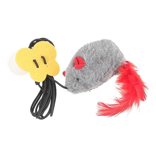 Mipcase Interaktives Spielzeug Für Hauskatzen Katzenspielzeug Zum Aufhängen An Der Tür Hüpfende Plüschmaus Katzenzubehör Elastisches Kordel-neckspielzeug Mipcase Interaktives Spielzeug Für Hauskatzen Katzenspielzeug Zum Aufhängen An Der Tür Hüpfende Plüschmaus Katzenzubehör Elastisches Kordel-neckspielzeug von Mipcase