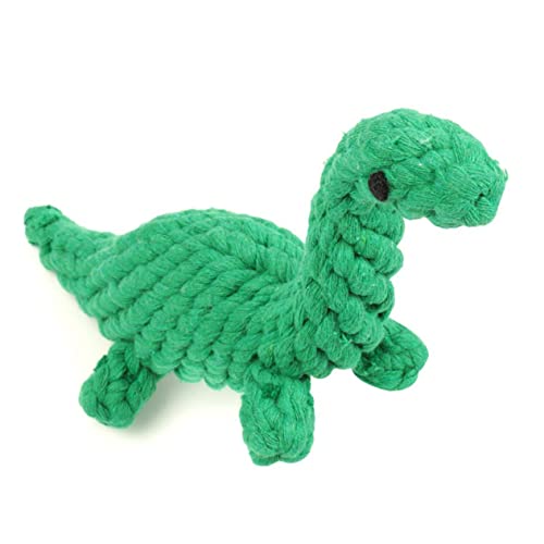 Mipcase Dinosaurier Kauspielzeug Für Hunde Aus Baumwollseil Beißspielzeug Für Welpen Robust Und Zahnreinigend Für Kleine Bis Mittelgroße Hunde Stärkt Die Bindung Und Macht Das von Mipcase