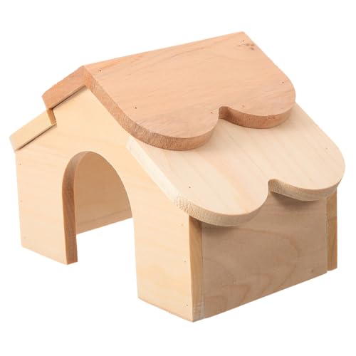 Mipcase Kleintier Holzhaus für Hamster Meerschweinchen und Ratten Hochwertiges Schlafversteck und Verschleißfestes Material für Sicheres Design Mipcase Kleintier Holzhaus für Hamster Meerschweinchen und Ratten Hochwertiges Schlafversteck und Verschleißfestes Material für Sicheres Design von Mipcase