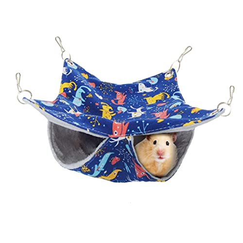 Mipcase Weiche Hamster-hängematte Haustier-hängebett Baumwollnest Nestbett Wohnraum Für Kleintiere von Mipcase