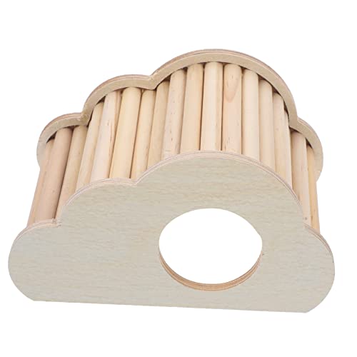 Mipcase Exquisite Handwerkskunst Kein Geruch Holz-hamsternest Versteck Für Hamster Haustier-schlafhaus von Mipcase