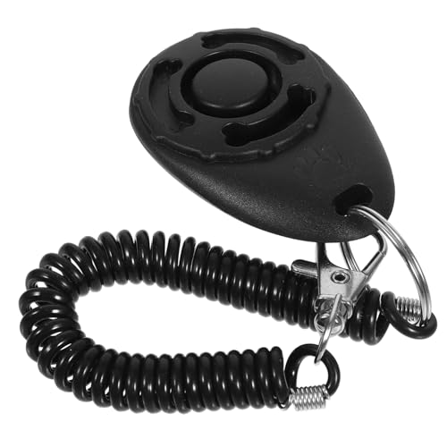 Mipcase Klicker für Haustiertraining Hund Bausatz Puffer Pfote katzentraining clicker für Katzen Haustier-Clicker tragbar Katzen-Clicker Katzenklicker Haustier-Klicker Abs Black Mipcase Klicker für Haustiertraining Hund Bausatz Puffer Pfote katzentraining clicker für Katzen Haustier-Clicker tragbar Katzen-Clicker Katzenklicker Haustier-Klicker Abs Black von Mipcase