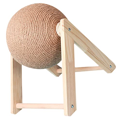 Mipcase Kratzbaum Für Katzen Sisal-Kugel-kratzspielzeug Kratzspielzeug Sisalkugel Kratzbaumball Für Katzen Kratzkarton Für Haustiere Katzenkratzball Rotieren Haustier Katze Hölzern Zubehör Mipcase Kratzbaum Für Katzen Sisal-Kugel-kratzspielzeug Kratzspielzeug Sisalkugel Kratzbaumball Für Katzen Kratzkarton Für Haustiere Katzenkratzball Rotieren Haustier Katze Hölzern Zubehör von Mipcase