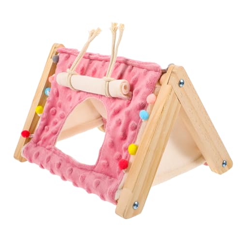 Mipcase Kuscheliges Kleintier Zelt Haustierbett Atmungsaktiv und Warm für Hamster Meerschweinchen Chinchilla Versteck mit Gemütlichem Design Geeignet für Jahreszeiten und Ruhige Mipcase Kuscheliges Kleintier Zelt Haustierbett Atmungsaktiv und Warm für Hamster Meerschweinchen Chinchilla Versteck mit Gemütlichem Design Geeignet für Jahreszeiten und Ruhige von Mipcase