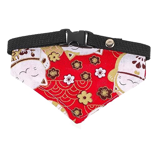 Mipcase Hundehalstuch Waschbar Dreieckstuch Für Kleine Hunde Mit Glückskatze- Leicht Zu Reinigen Für Partys Hochzeiten Fotoshootings Und Alltägliche Mipcase Hundehalstuch Waschbar Dreieckstuch Für Kleine Hunde Mit Glückskatze- Leicht Zu Reinigen Für Partys Hochzeiten Fotoshootings Und Alltägliche von Mipcase