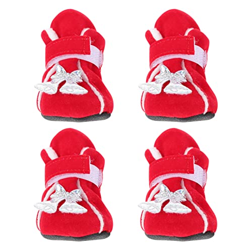 Mipcase Laufkostü Welpen Partyzubehör Schneeschuhe Stiefeletten Schuhe Slip für Anti-Rutsch-Größe Glocken Rote Riemen Urlaub Leichtes Muster Begünstigt Stiefel Schutz Winter Mipcase Laufkostü Welpen Partyzubehör Schneeschuhe Stiefeletten Schuhe Slip für Anti-Rutsch-Größe Glocken Rote Riemen Urlaub Leichtes Muster Begünstigt Stiefel Schutz Winter von Mipcase